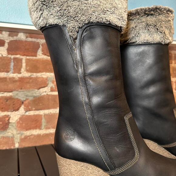 Timberland tall wedged winter - Picture 2 of 8